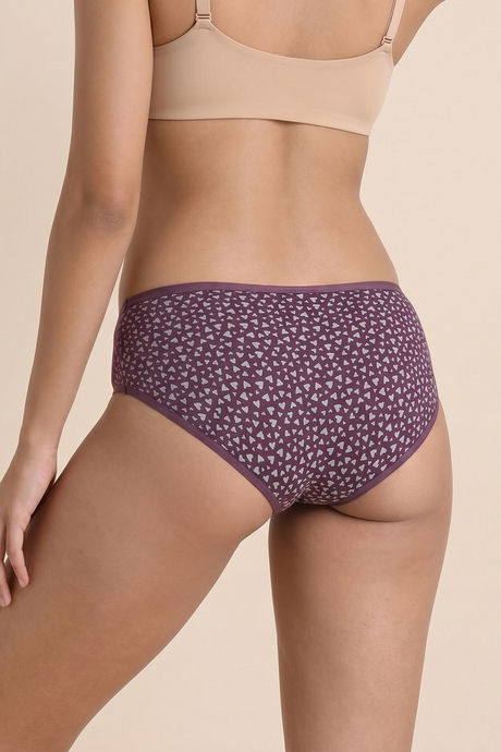 Zivame Regular Rise Full Coverage Hipster Panty (Pack of 3) - Multicolor — image 12